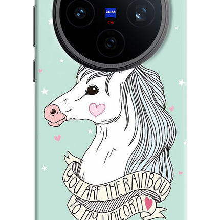 Unicorn Wallpaper Vivo X200T Back Cover