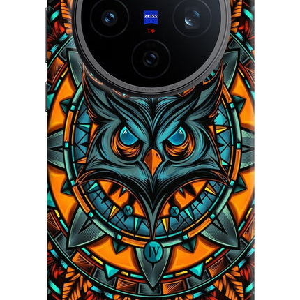 Angry Owl Art Vivo X200T Back Cover