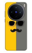 Sunglasses with Mustache Vivo X200T Back Cover