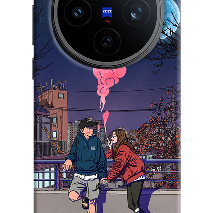 Chilling Couple Vivo X200T Back Cover