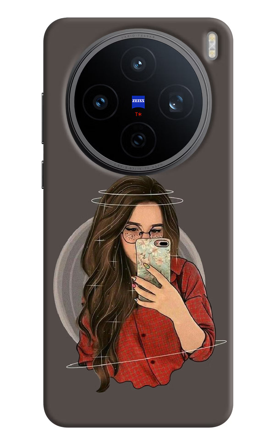 Selfie Queen Vivo X200T Back Cover, Hard case
