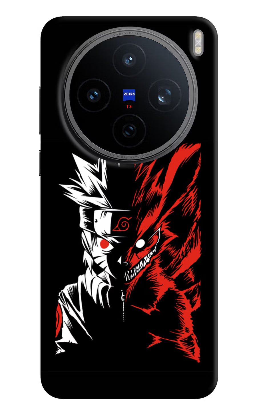 Naruto Two Face Vivo X200T Back Cover, Hard case