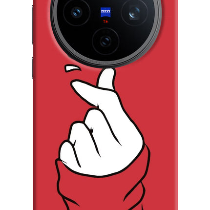Korean Love Sign Vivo X200T Back Cover