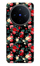 Rose Pattern Vivo X200T Back Cover