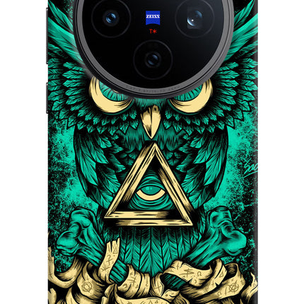 Green Owl Vivo X200T Back Cover