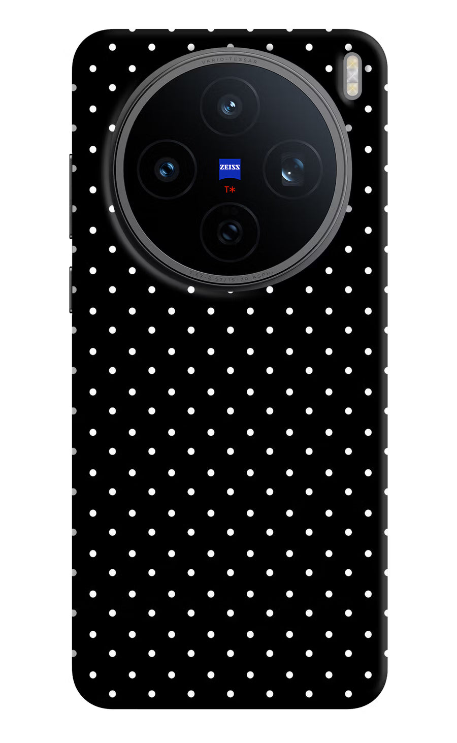 White Dots Vivo X200T Back Cover, Hard case