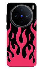 Fire Flames Vivo X200T Back Cover