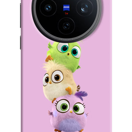 Cute Little Birds Vivo X200T Back Cover