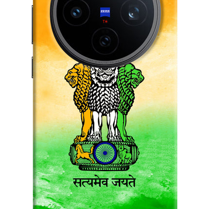 Satyamev Jayate Flag Vivo X200T Back Cover