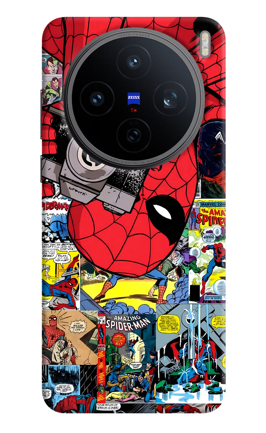 Spider Man Vivo X200T Back Cover, Hard case