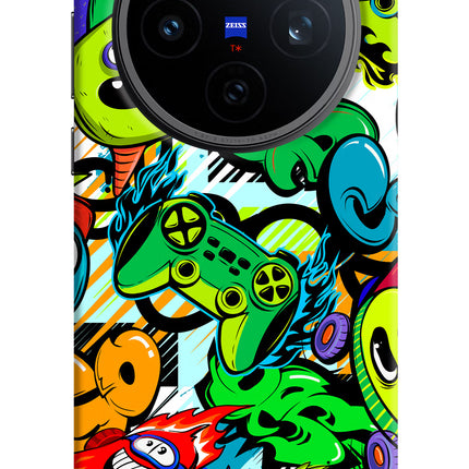 Game Doodle Vivo X200T Back Cover