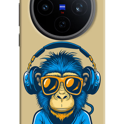 Monkey Headphone Vivo X200T Back Cover