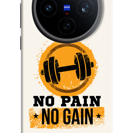 No Pain No Gain Vivo X200T Back Cover