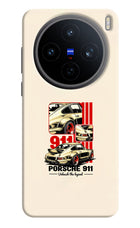 Classic Porsche 911 Vivo X200T Back Cover