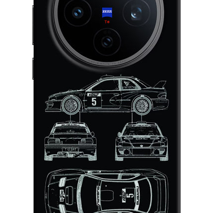 WRC'99 Vivo X200T Back Cover