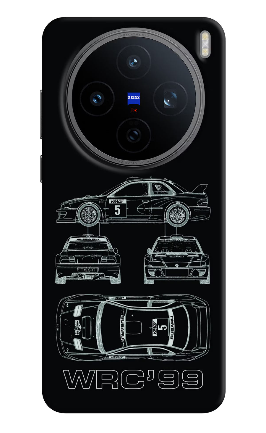 WRC'99 Vivo X200T Back Cover, Hard case