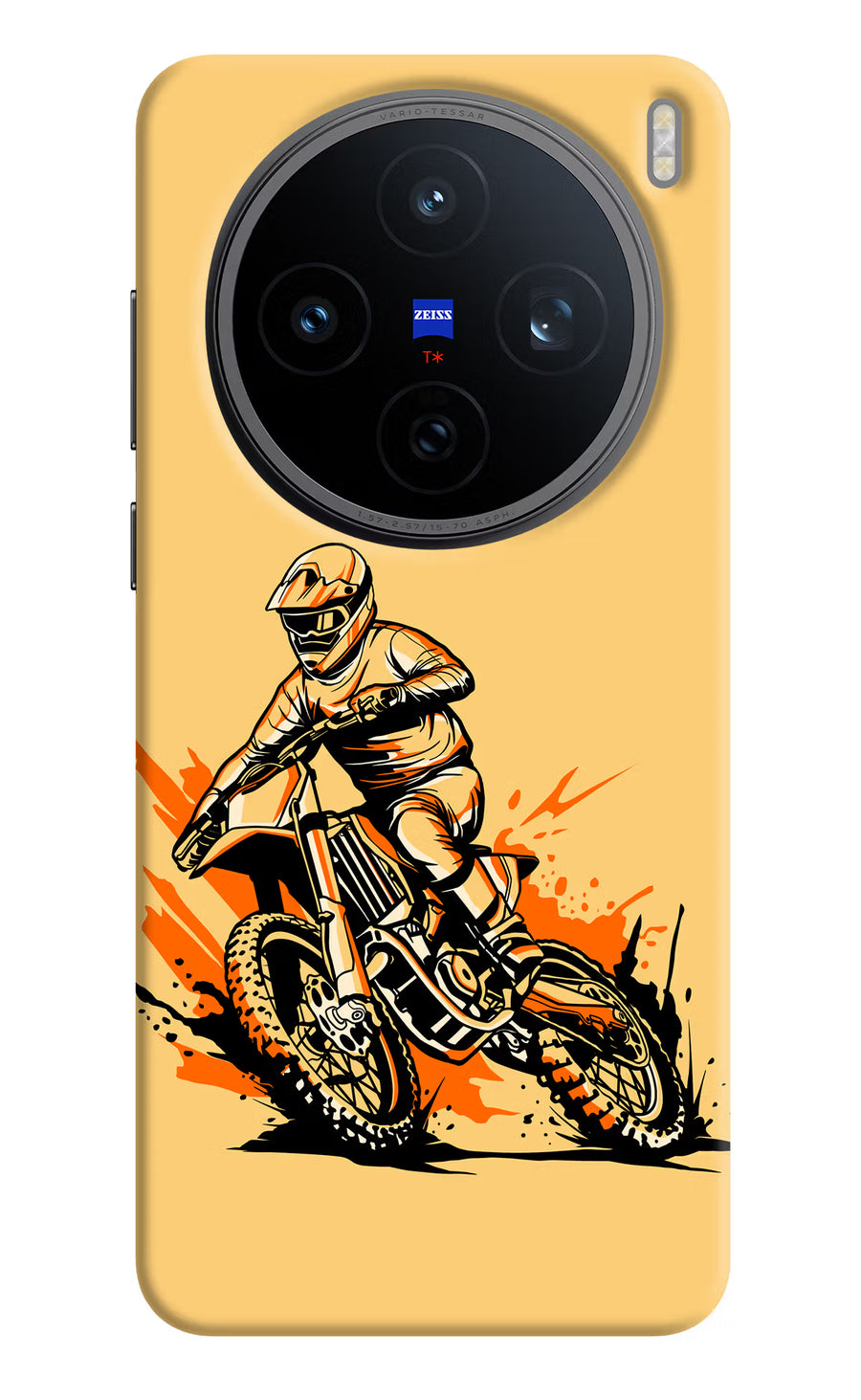 Off-Road Fury Vivo X200T Back Cover, Hard case