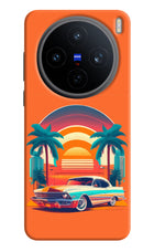 Palm Drive 80s Vivo X200T Back Cover