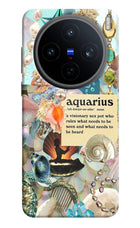 Aquarius Zodiac Vivo X200T Back Cover
