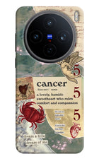 Cancer Zodiac Vivo X200T Back Cover