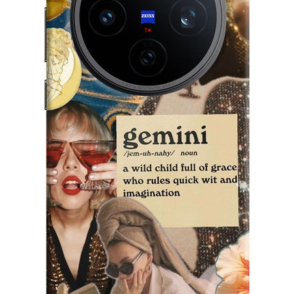 Gemini Zodiac Vivo X200T Back Cover