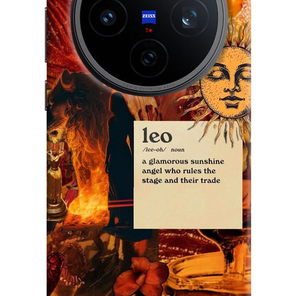Leo Zodiac Vivo X200T Back Cover
