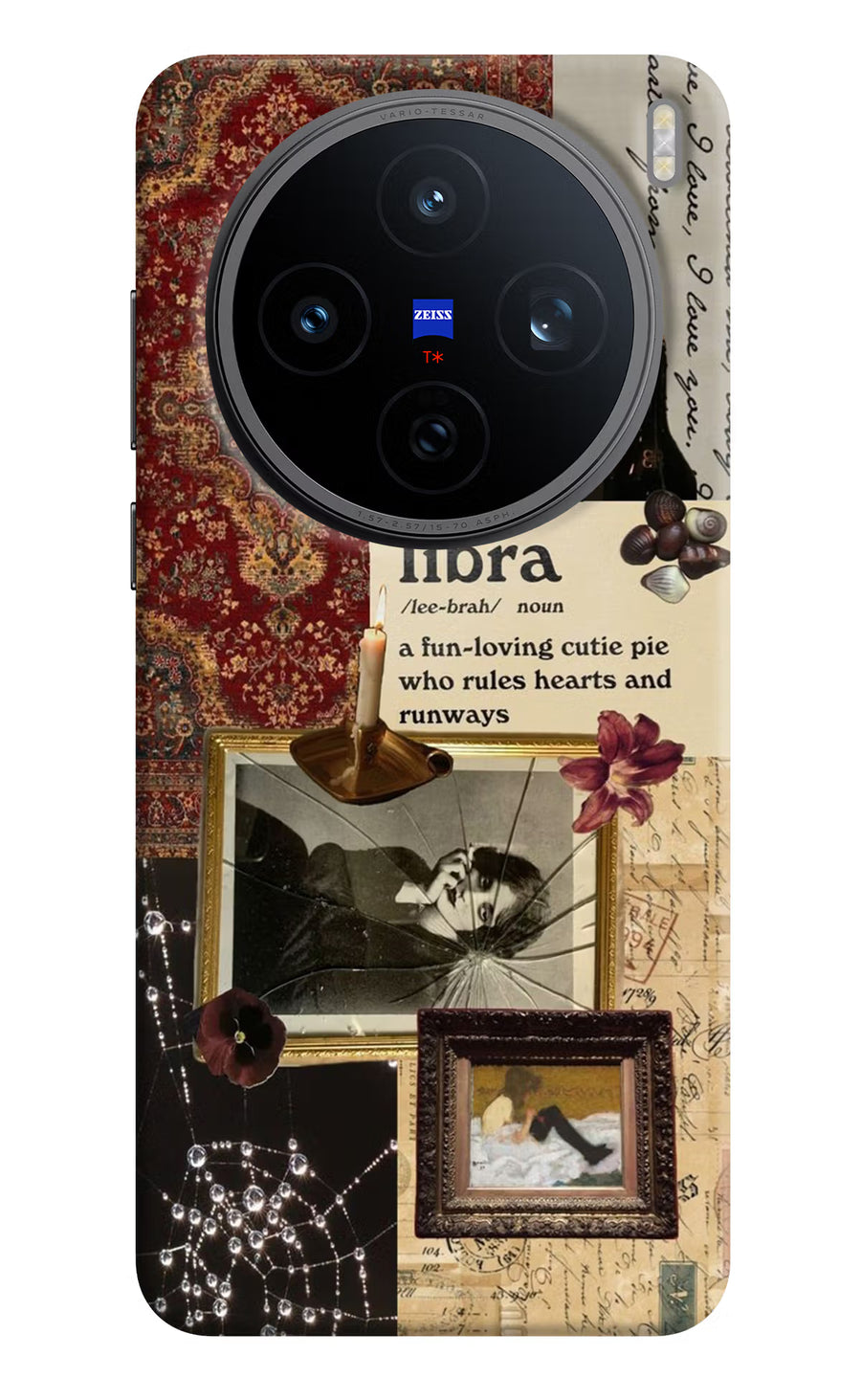 Libra Zodiac Vivo X200T Back Cover, Hard case