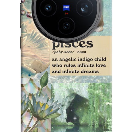 Pisces Zodiac Vivo X200T Back Cover