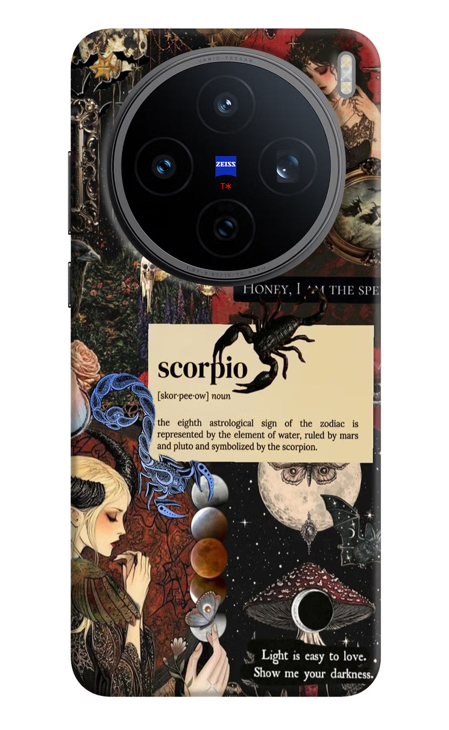 Scorpio Zodiac Vivo X200T Back Cover, Hard case