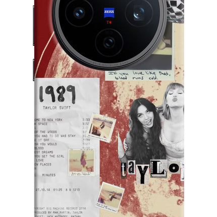 Taylor Swift Vivo X200T Back Cover