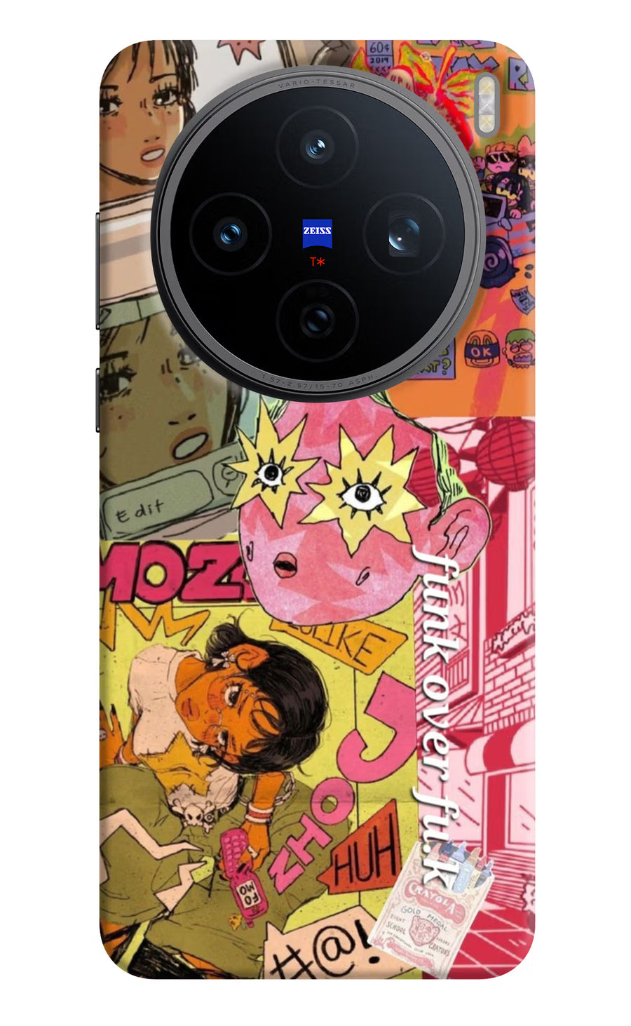 Funkover Vivo X200T Back Cover, Hard case