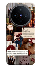 Zodiac Aries Vivo X200T Back Cover