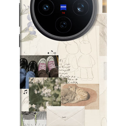 Soft Aesthetic Vivo X200T Back Cover