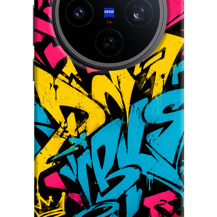 Graffiti Vibe Vivo X200T Back Cover
