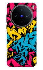 Graffiti Vibe Vivo X200T Back Cover