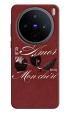 Velvet Cherry Vivo X200T Back Cover