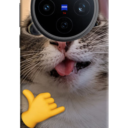 Silly Cat Call Vivo X200T Back Cover