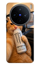 Gamer Cat Energy Vivo X200T Back Cover