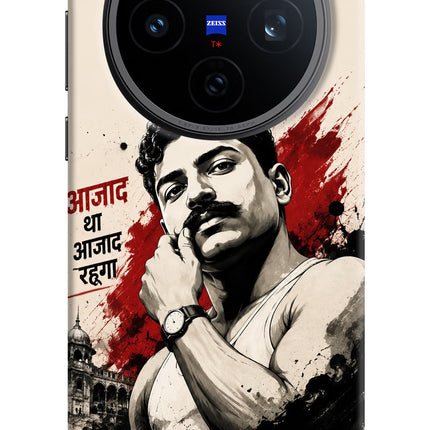 Chandrashekhar Azad Fearless Vivo X200T Back Cover
