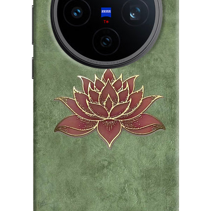 Lotus Grace Vivo X200T Hard Case Back Cover by Casekaro