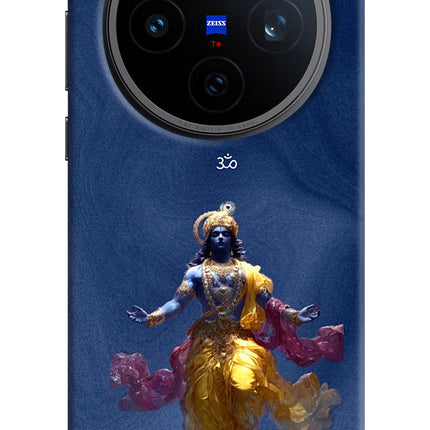 Cosmic Krishna Vivo X200T Hard Case Back Cover by Casekaro