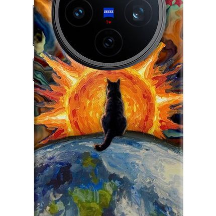Sunrise Beyond Vivo X200T Hard Case Back Cover by Casekaro