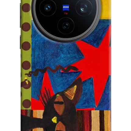 Pop Cat Vivo X200T Hard Case Back Cover by Casekaro