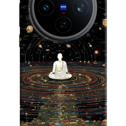 Space Monk Vivo X200T Hard Case Back Cover by Casekaro