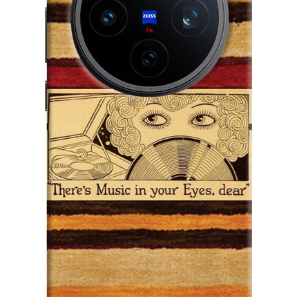 Vinyl Stripes Vivo X200T Hard Case Back Cover by Casekaro