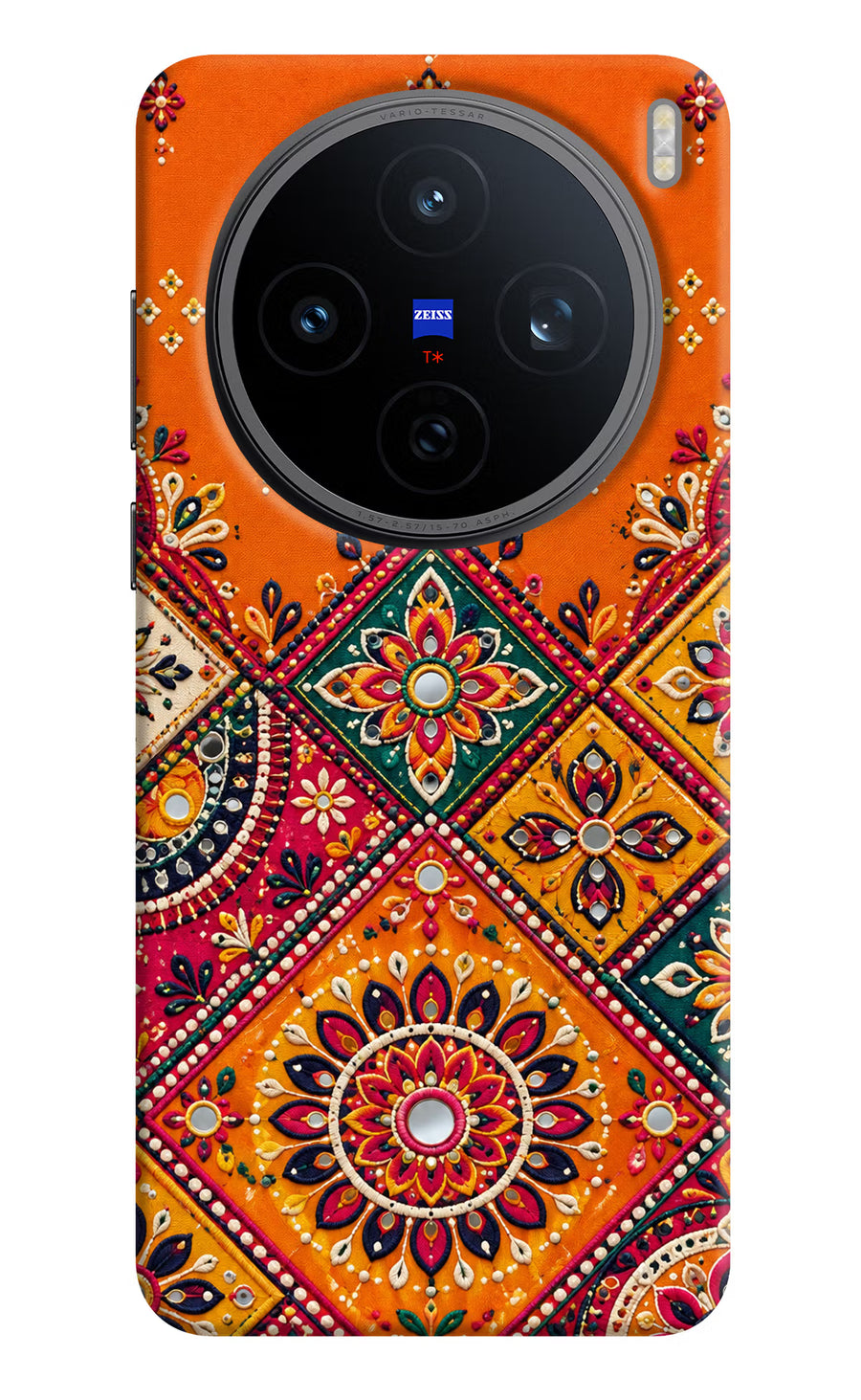 Kutch Glow Vivo X200T Back Cover, Hard case