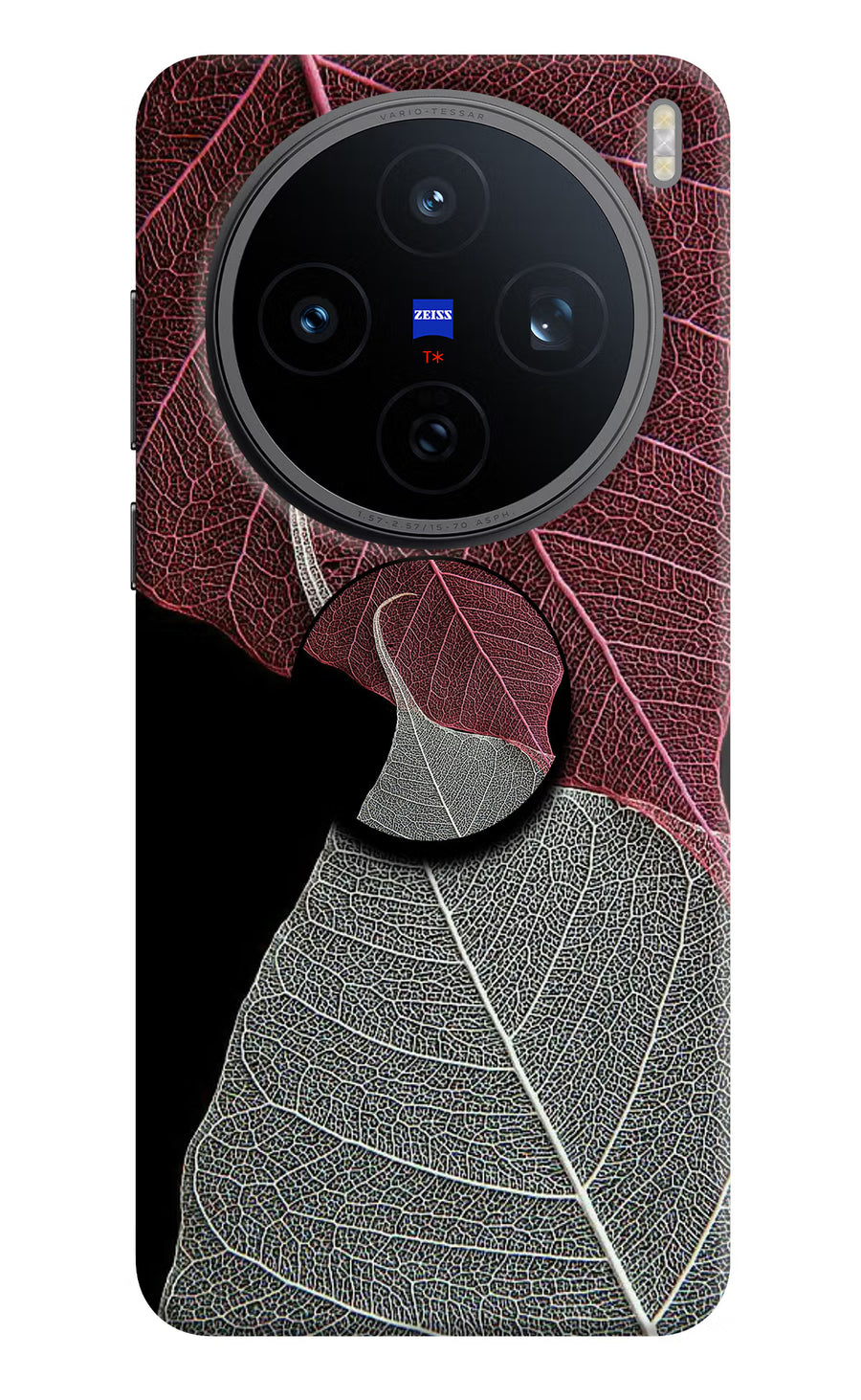 Leaf Pattern Vivo X200T Pop Case, Hard case