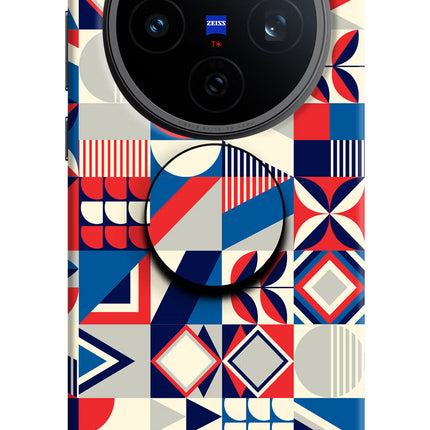 Colorful Pattern Vivo X200T Pop Case