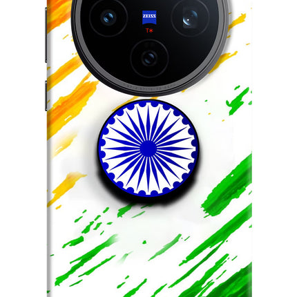 Indian Flag Ashoka Chakra Vivo X200T Pop Case