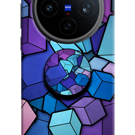 Cubic Abstract Vivo X200T Pop Case